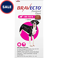 Bravecto Chews for Dogs 88-123 lbs