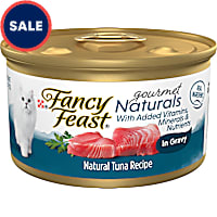 Fancy Feast Gourmet Naturals Tuna Recipe in Gravy Wet Cat Food