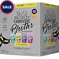 Tiki Cat Savory Broth with Meaty Bits Variety Pack Cat Treats