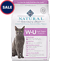 Blue Buffalo Natural Veterinary Diet Weight Management + Urinary Care Chicken Dry Cat Food