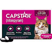 Capstar Flea Tablets for Cats 2-25 lbs.