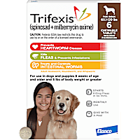 Trifexis Chewable Tablets for Dogs 60.1 to 120 lbs