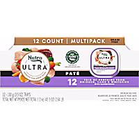 Nutro Ultra Adult Grain Free Soft, Trio of Proteins Chicken, Lamb & Whitefish Pate Wet Dog Food