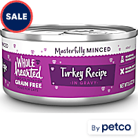 WholeHearted All Life Stages Grain-Free Turkey Recipe Minced in Gravy Wet Cat Food