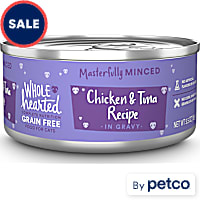 WholeHearted All Life Stages Grain-Free Chicken & Tuna Recipe Minced in Gravy Wet Cat Food