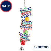 You & Me Finger Trap & Balls Noisemaking Bird Toy
