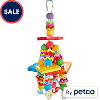 You & Me Fiesta On The Blocks Chewing Bird Toy