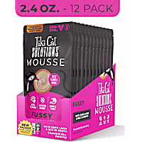 Tiki Cat Solutions Mousse, Fussy, With Duck Liver & Egg in Broth Cat Food
