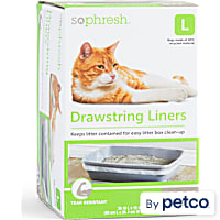 So Phresh Drawstring Cat Litter Box Liners