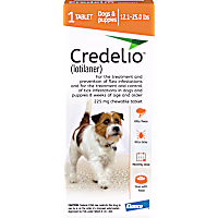 Credelio Chewable Tablets for Dogs 12.1-25 lbs