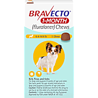 Bravecto 1-Month Chews for Dogs 4.4-9.9lbs
