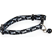 YOULY Skull Print Cat & Large Cat Collar
