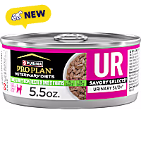 Purina Pro Plan Veterinary Diets UR Urinary St/Ox Savory Selects Feline Turkey & Giblet in Sauce Wet Cat Food