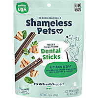 Shameless Pet Treats A Cluck A Day Dental Stick Dog Treats