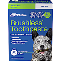 Ark Naturals Brushless Individual Toothpaste for Large Dogs