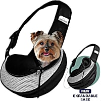 Katziela Expandable Sling Gray Pet Carrier