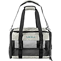 Katziela Quilted Companion Gray Pet Carrier