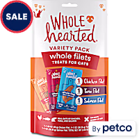 WholeHearted Whole Filets Cat Treats Variety Pack