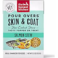 The Honest Kitchen Skin & Coat Pour Overs Salmon Stew Wet Dog Food