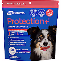 Ark Naturals Protection+ Brushless Toothpaste Fortified Dental Chew for Small Dogs Upto 8-20 lbs.