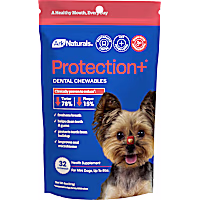 Ark Naturals Protection+ Brushless Toothpaste Fortified Dental Chew for Mini Dogs Upto 8 lbs.