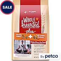 WholeHearted Plus Chicken & Brown Rice Recipe with Whole Grains Dry Dog Food
