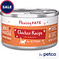 WholeHearted Grain Free Chicken Recipe Wet Food Pate for Kittens