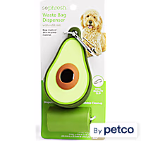 So Phresh Avocado Waste Bag Dispenser with 15 refills for Dogs