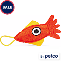 Leaps & Bounds Flinger-Style Squid Cat Toy