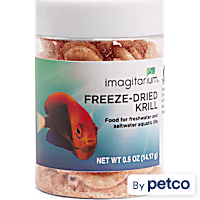 Imagitarium Freeze-Dried Krill Food for Freswater and Salt Water Aquatic Life