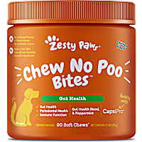 Zesty Paws Chicken Chew No Poo Bites Soft Chews for Dogs