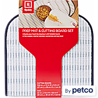 Reddy Blue Prep Mat and Cutting Board Set for Dogs