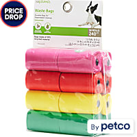 So Phresh Multicolor Unscented Dog Waste Bags