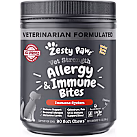 Zesty Paws Vet Strength Smoked Cheese Allergy & Immune Bites for Dogs