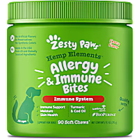Zesty Paws Hemp Cheese Elements Allergy & Immune Bites for Dogs