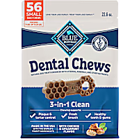 Blue Buffalo Chicken & Spearmint Dental Chews Small Natural Dog Treats