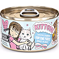 B.F.F. Kitten! Chicken & Pumpkin Pawsome Purrs! Dinner in Gravy Wet Cat Food