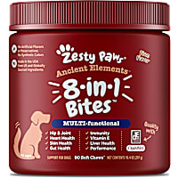 Zesty Paws Bison Ancient Elements 8-in-1 Bites for Dogs