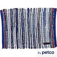 Reddy Blue Woven Dog Placemat