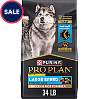 Purina Pro Plan Complete Essentials Large Breed Adult 7 Plus Shredded Blend Chicken & Rice Formula Senior Dry Dog Food