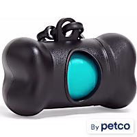 So Phresh Black Bone Dog Waste Bag Dispenser with Refill Rolls