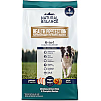 Natural Balance Health Protection Whole Body Health Easy on Digestion with Chicken, Brown Rice & Pumpkin Dry Dog Food