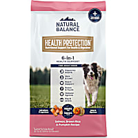 Natural Balance Health Protection Whole Body Health Easy on Digestion with Salmon, Brown Rice & Pumpkin Dry Dog Food
