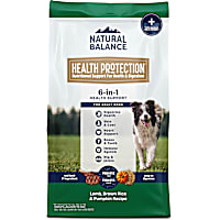 Natural Balance Health Protection Whole Body Health Easy on Digestion with Lamb, Brown Rice & Pumpkin Dry Dog Food