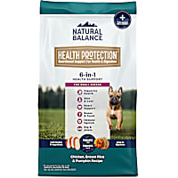 Natural Balance Health Protection Whole Body Health Easy Digestion Chicken Brown Rice & Pumpkin Small Breed Dry Dog Food