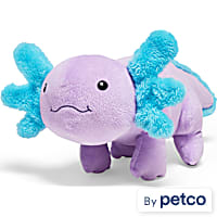 Leaps & Bounds Pink Axolotl Plush Dog Toy