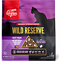 ORIJEN Wild Reserve Free-run Chicken & Wild-Caught Fish Kitten Recipe Dry Cat Food
