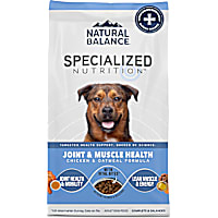 Natural Balance Specialized Nutrition Joint & Muscle Health Chicken & Oatmeal Formula Dry Dog Food