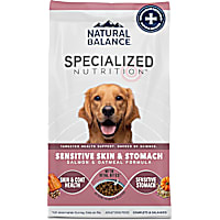 Natural Balance Specialized Nutrition Sensitive Skin & Stomach Salmon & Oatmeal Formula Dry Dog Food