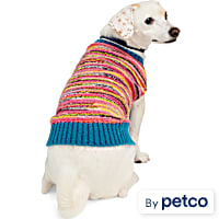 YOULY Multicolor Striped Pet Sweater